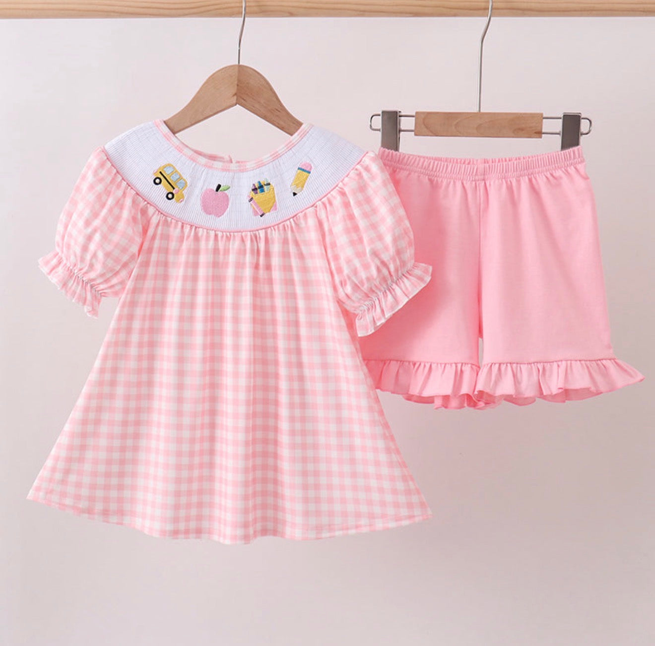 Girl Pink School Days Set