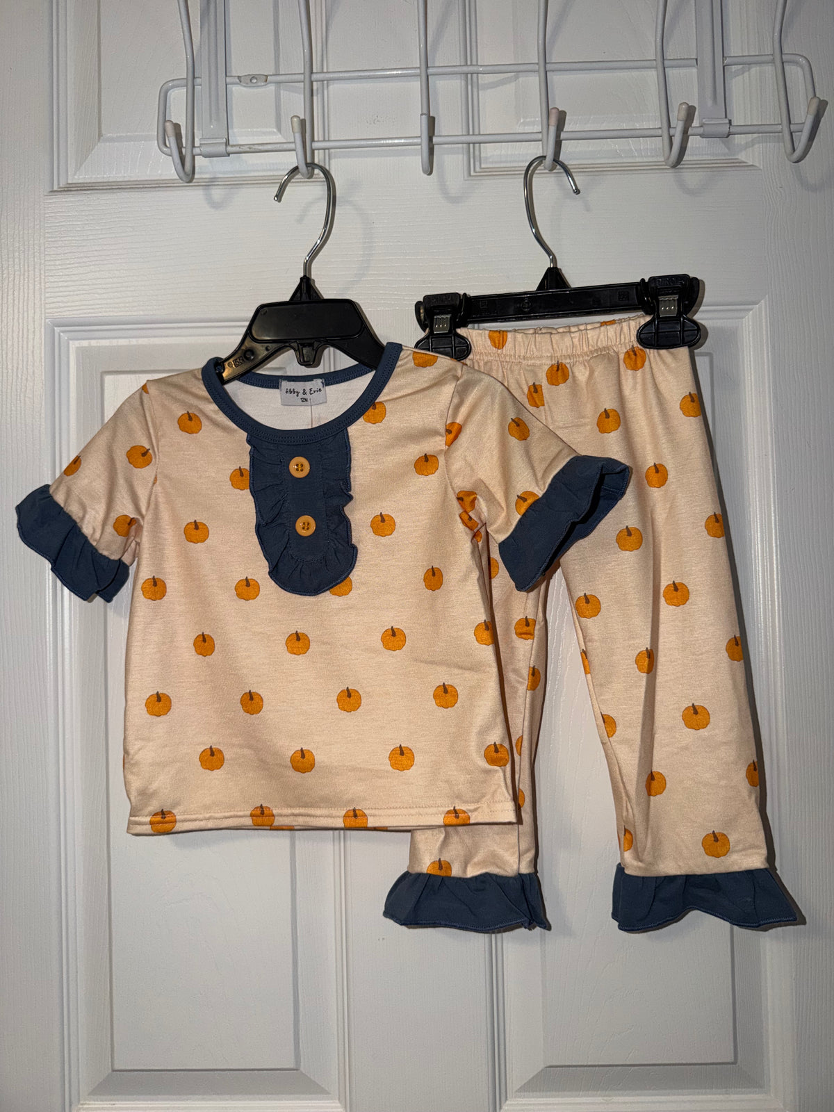 Girl Pumpkin Pajamas