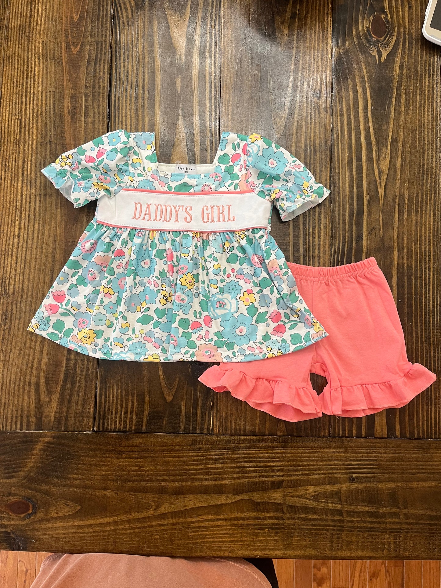 Girl Flower Daddy’s Girl Set
