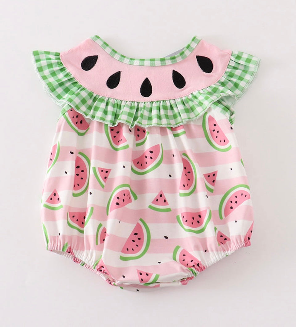 Girl Watermelon Bubble