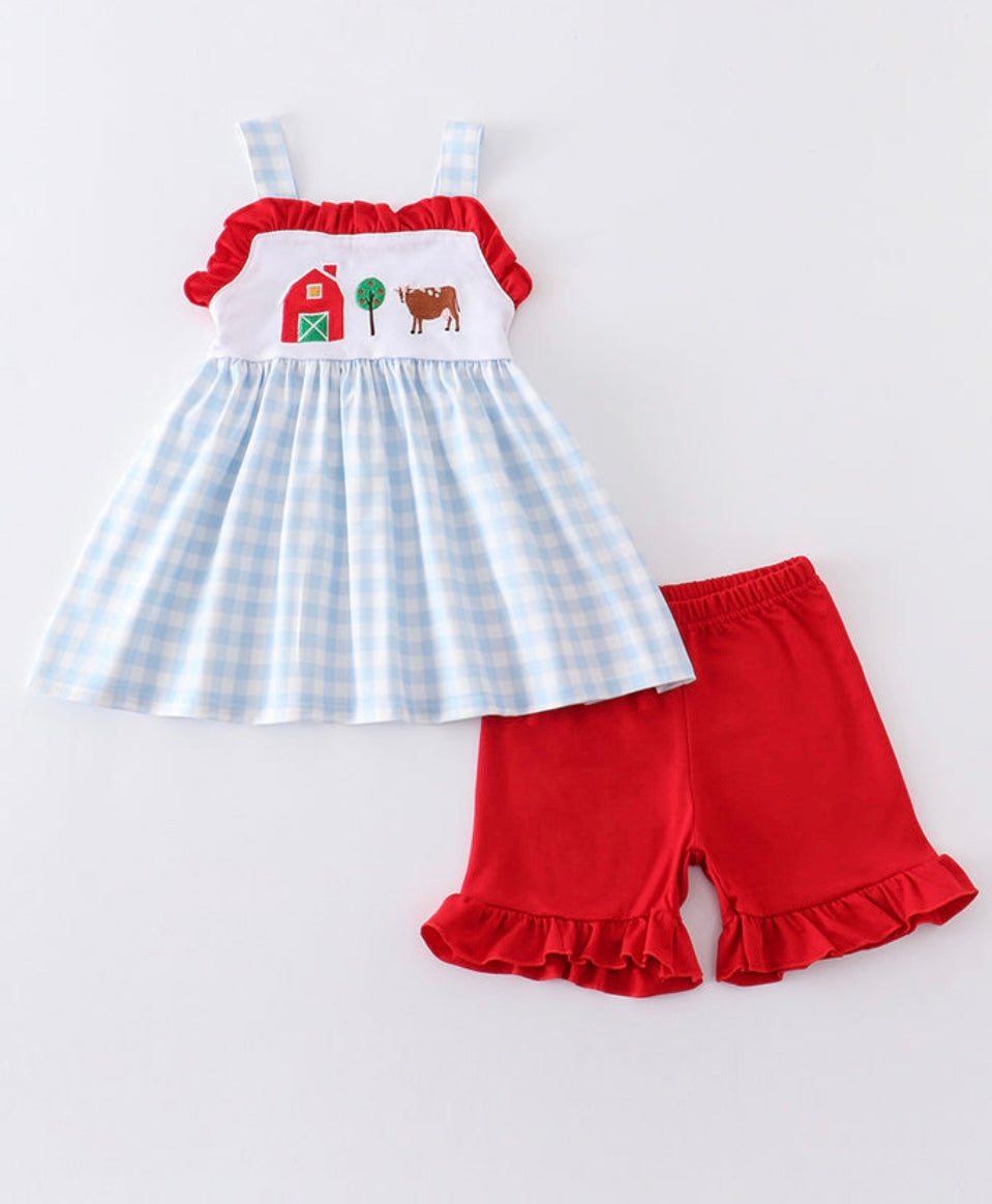 Girl Farm Set