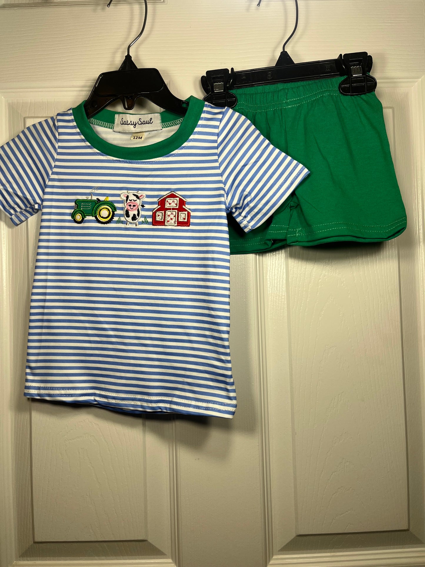 Boy Little Tractor Set