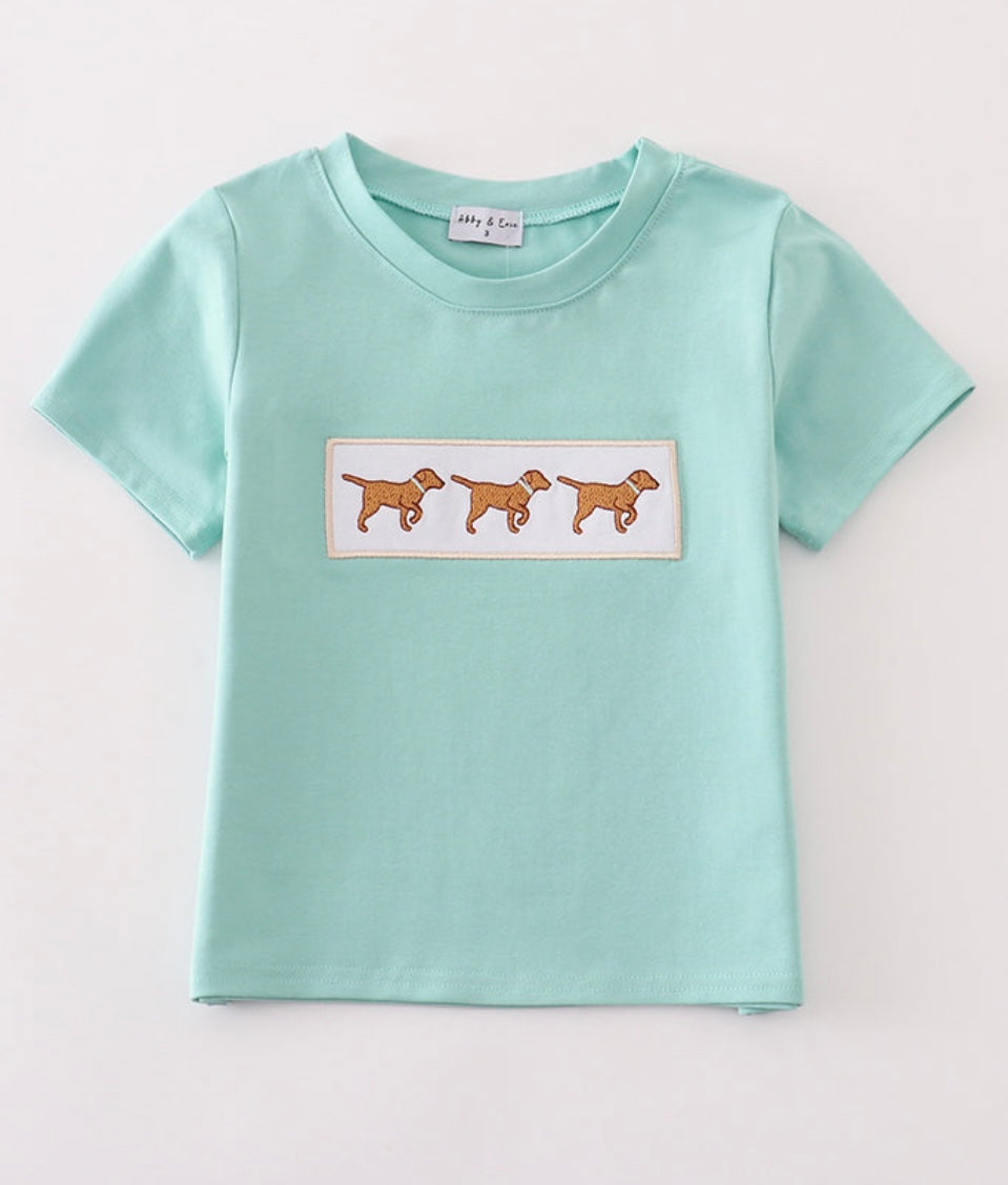 Boy Golden Retriever Shirt