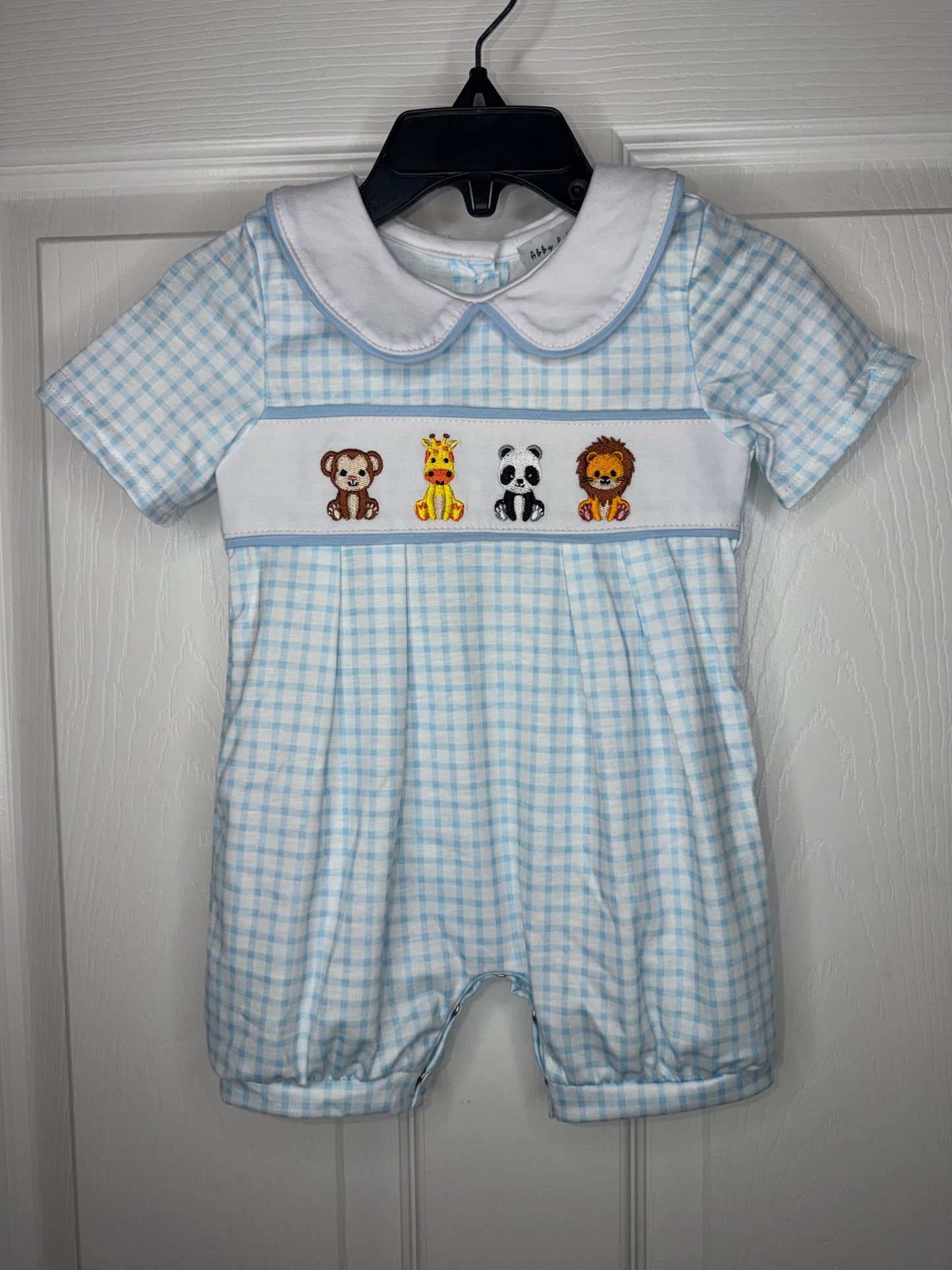 Boy Zoo Romper
