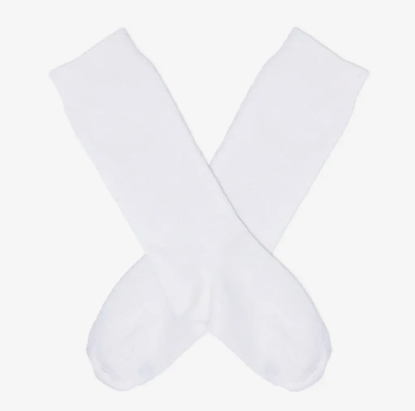 White Knee Socks