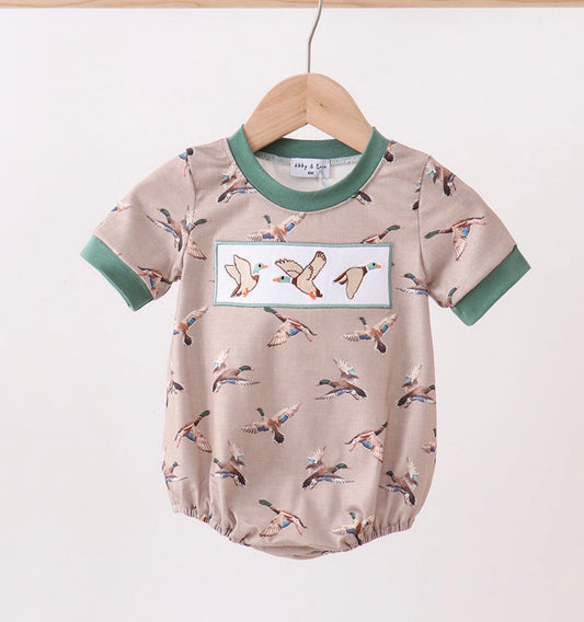 Boy Green Duck Bubble