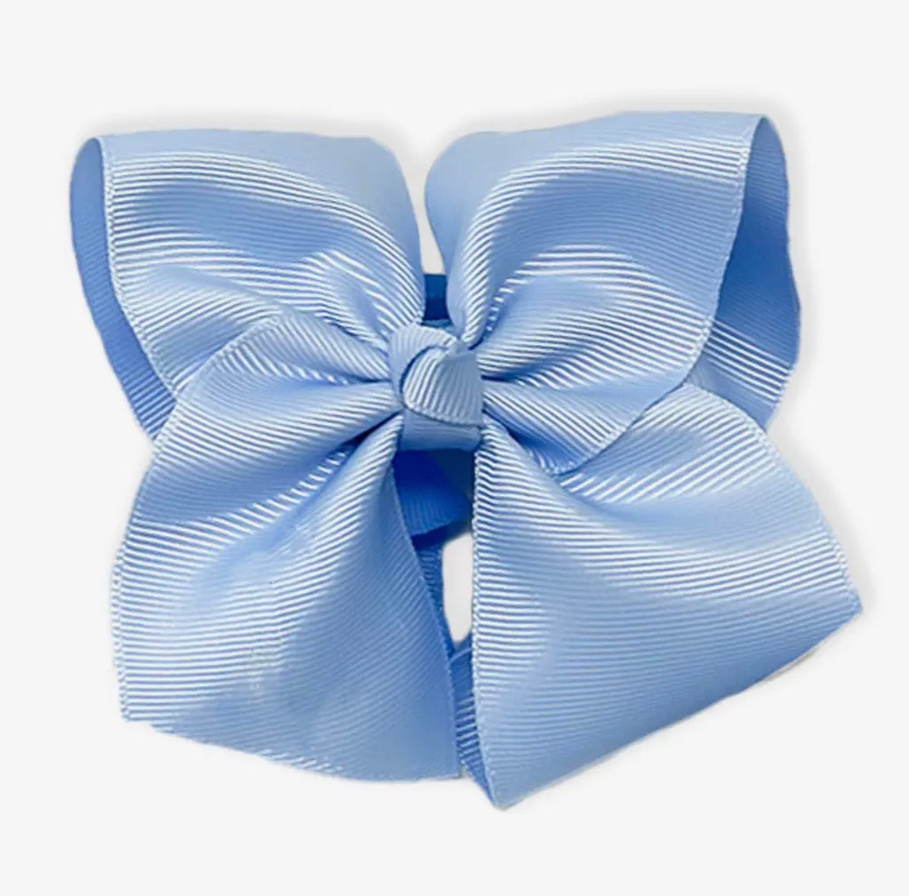 Girl Light Blue Bow - headband