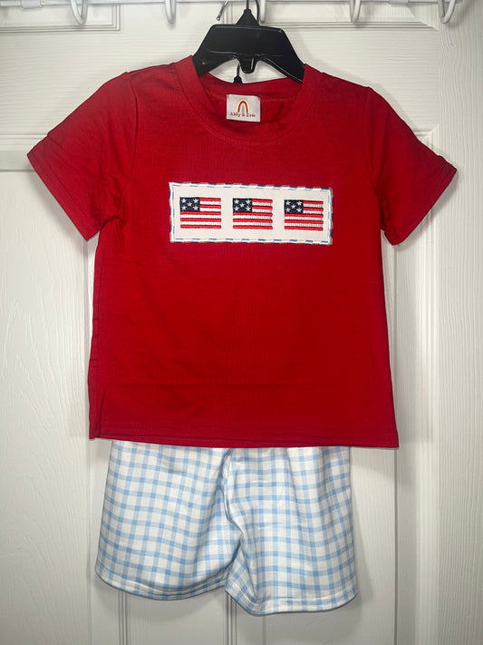 Boy American Flag Set