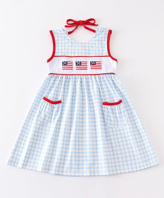 Girl American Flag Dress