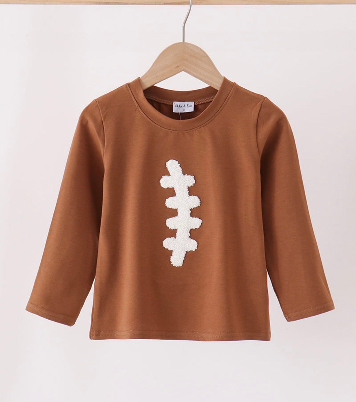 Boy French Knot Football Shirt
