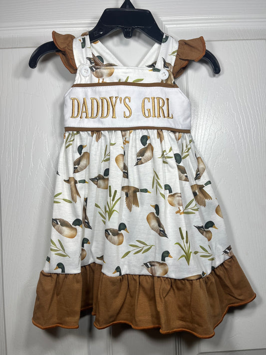 Girl Duck Daddy’s Girl Dress