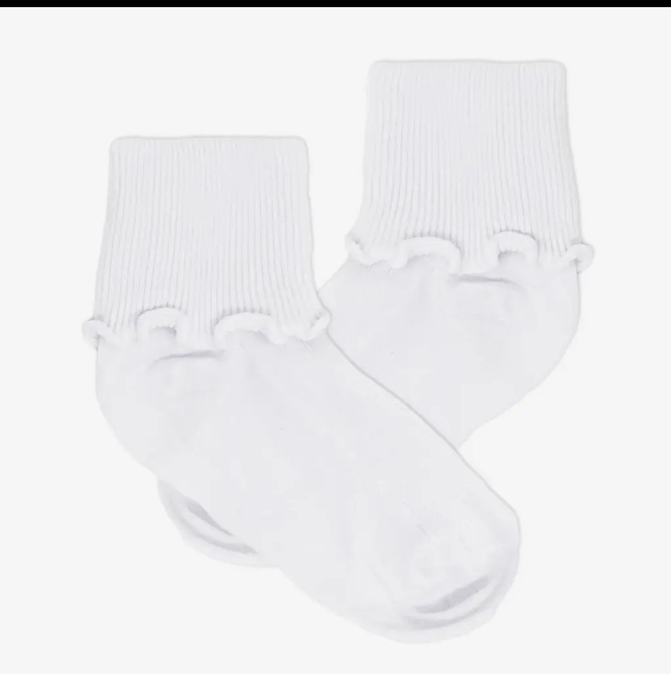 Girl White Ripple Socks