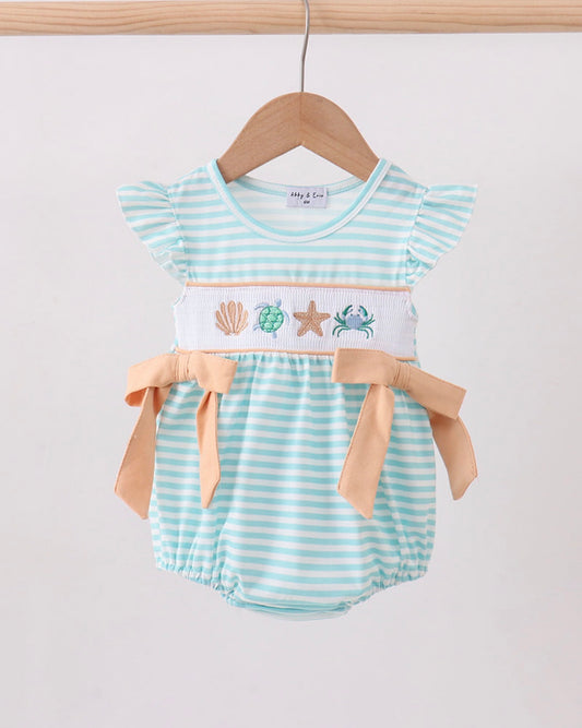 Girl Ocean Creatures Bubble