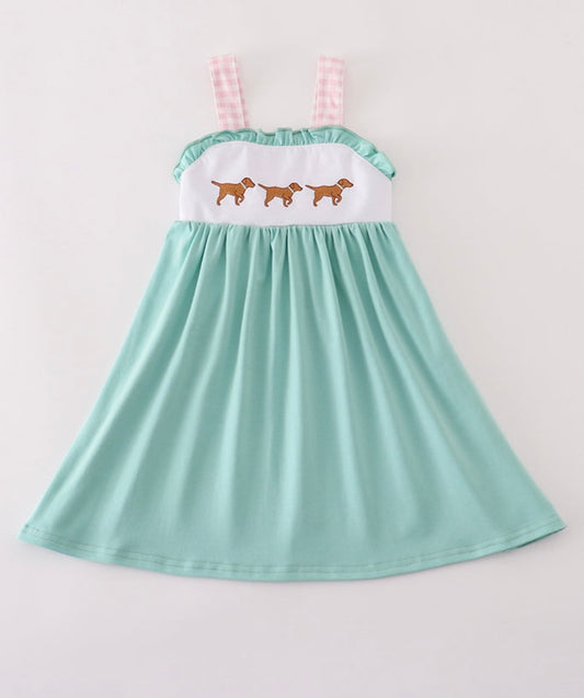 Girl Golden Retriever Dress
