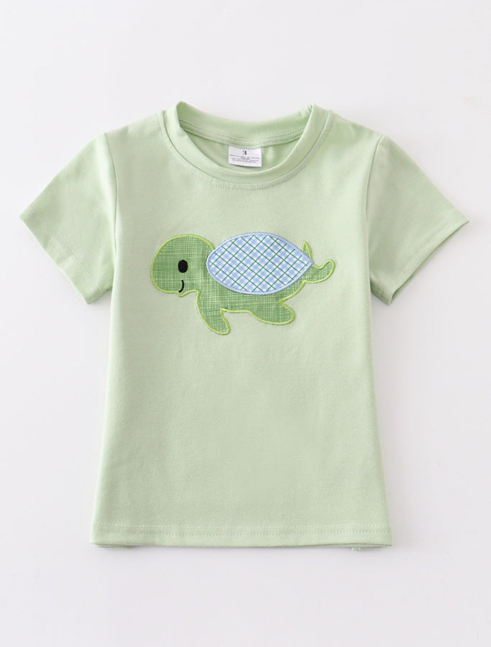 Boy Green Turtle Shirt