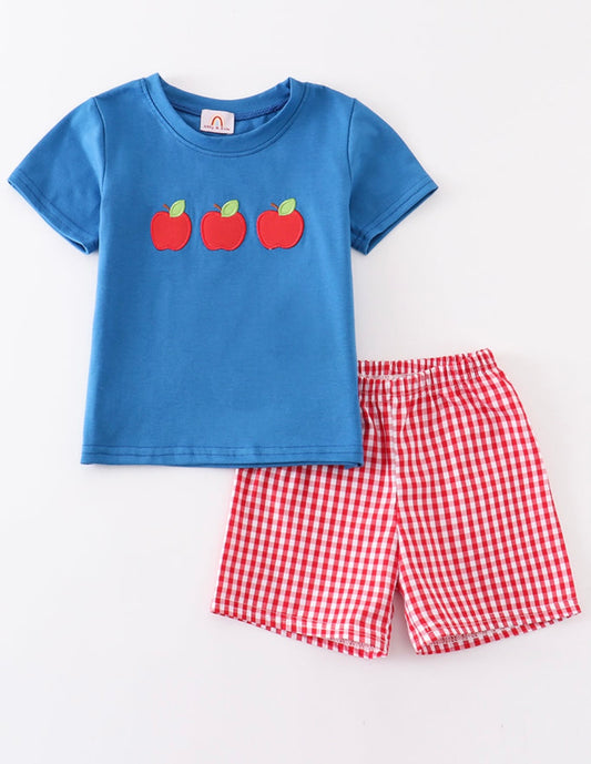 Boy Bushel of Apples Set