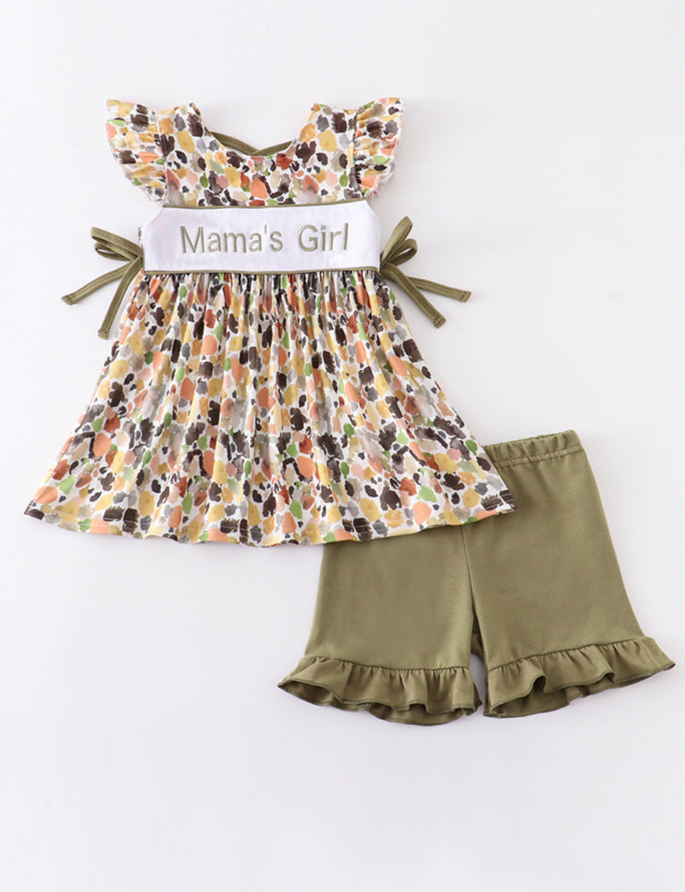 Girl Green Mama’s Girl Set