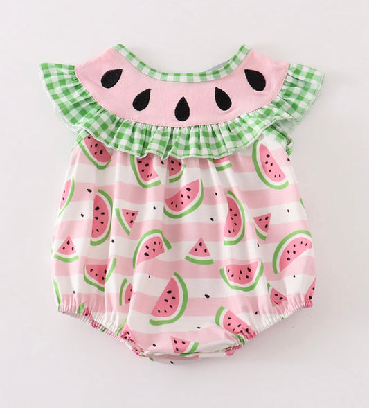 Girl Watermelon Bubble