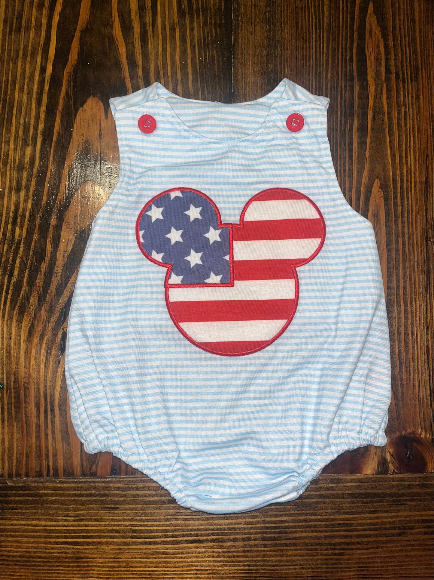 Boy Mickey Mouse Flag Bubble