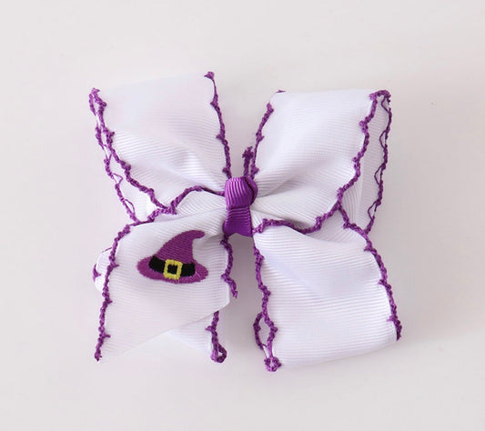 Halloween Witch Hat Bow