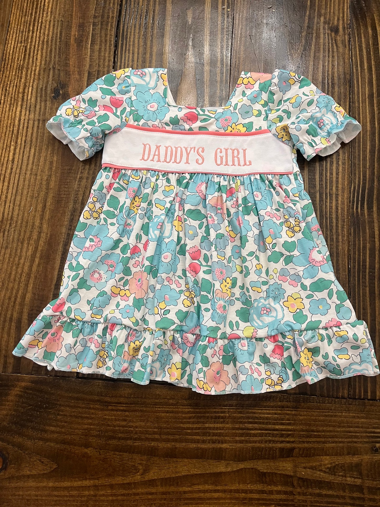 Girl Flower Daddy’s Girl Dress