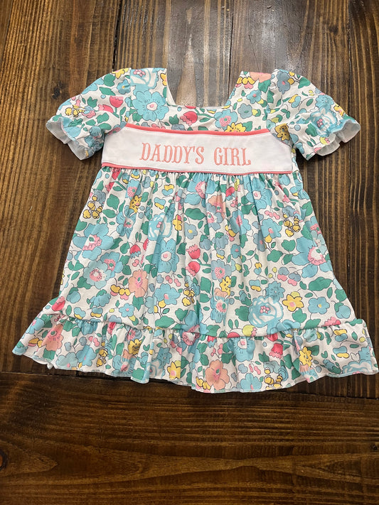 Girl Flower Daddy’s Girl Dress