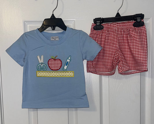 Boy Schoolhouse Set