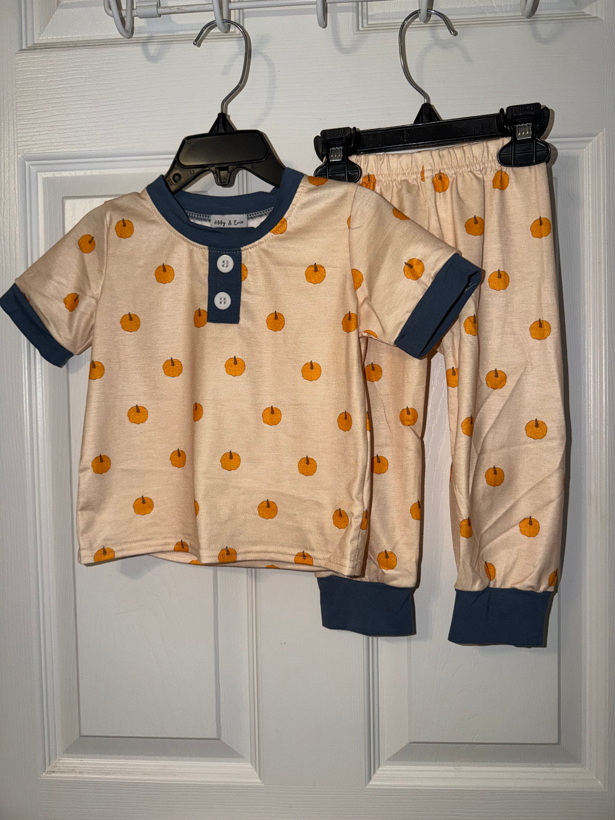 Boy Pumpkin Pajamas