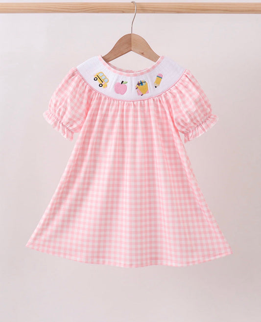 Girl Pink School Days Dress