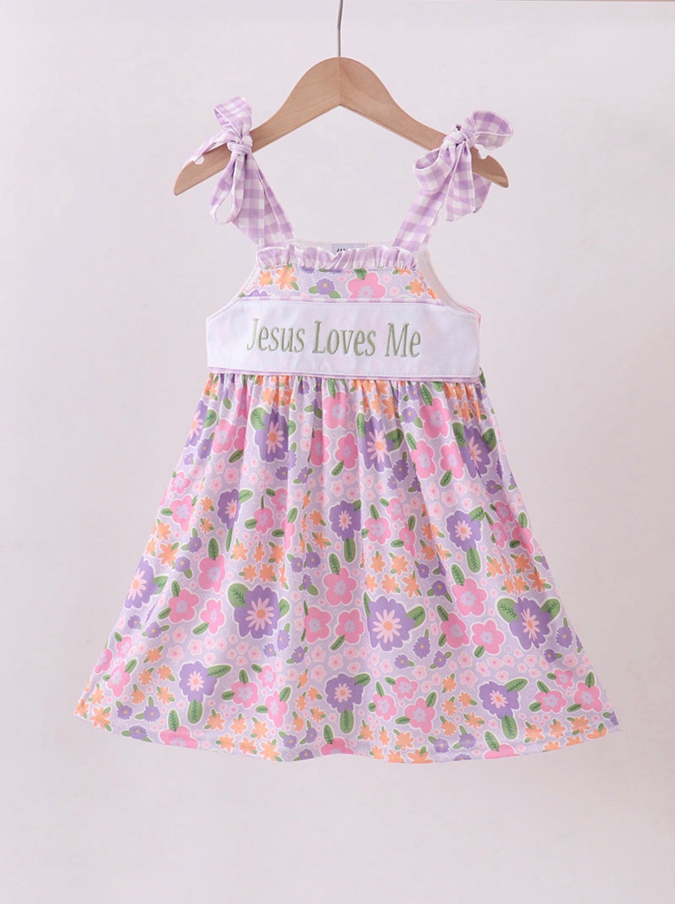 Girl Jesus Loves Me Dress