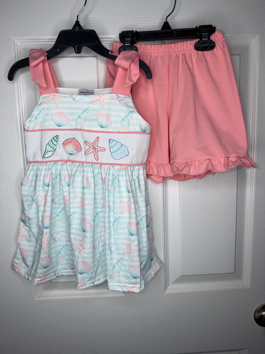 Girl Seaside Shells Set
