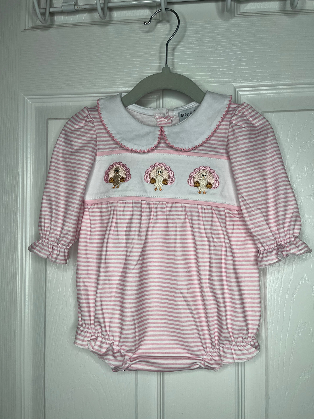 Girl Pink Turkey Bubble