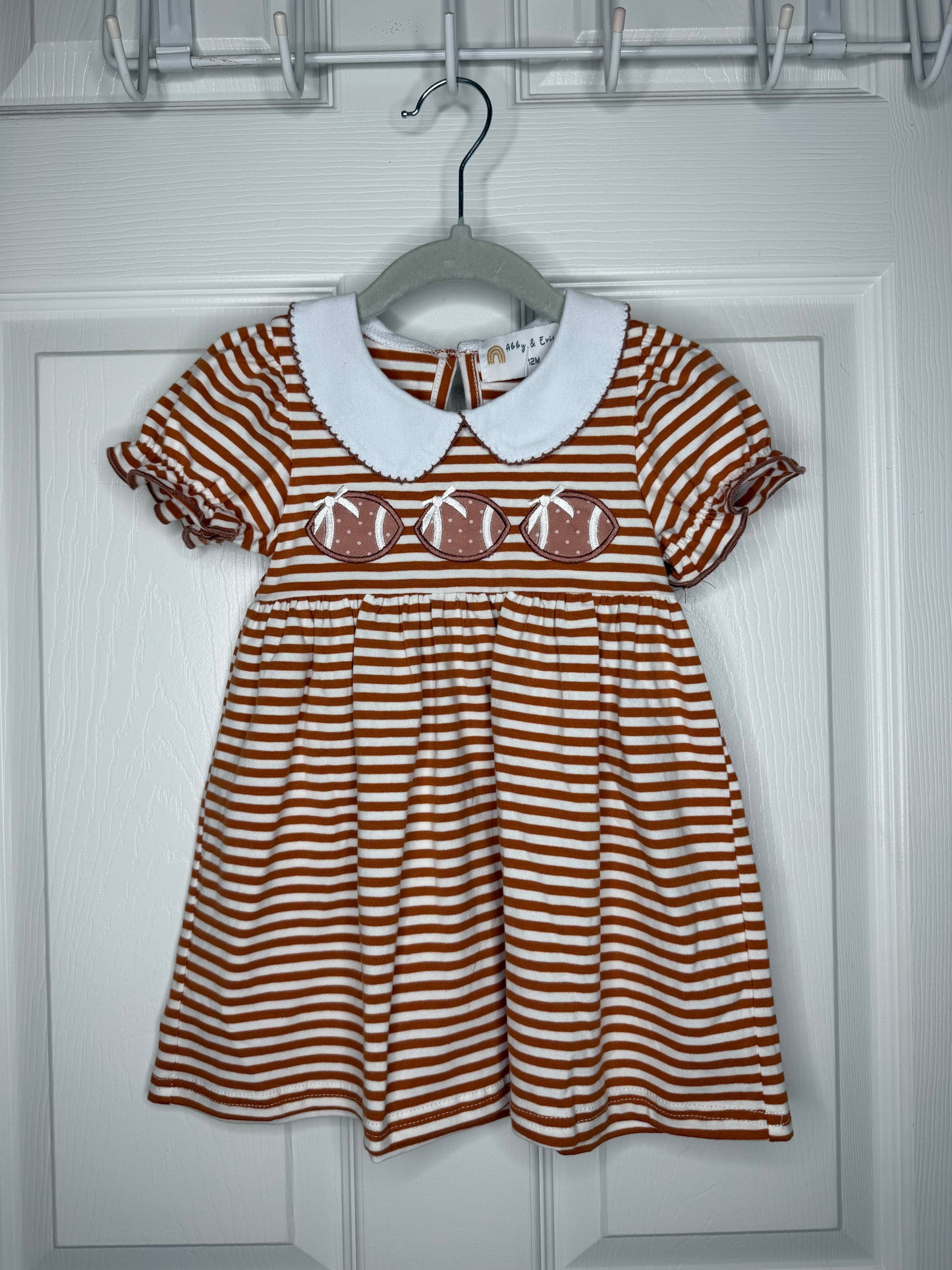 Girl Brown Football Dress