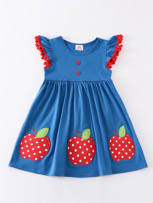 Girl Bushel of Apples Dress