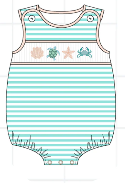 Boy Ocean Creatures Bubble