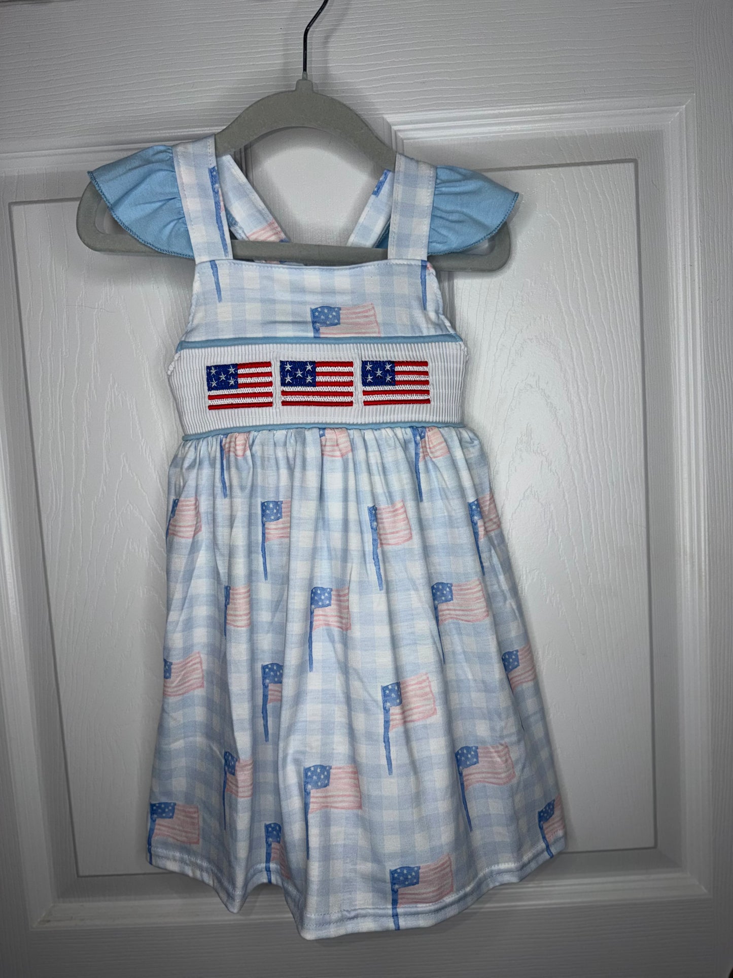 Girl American Flag Dress