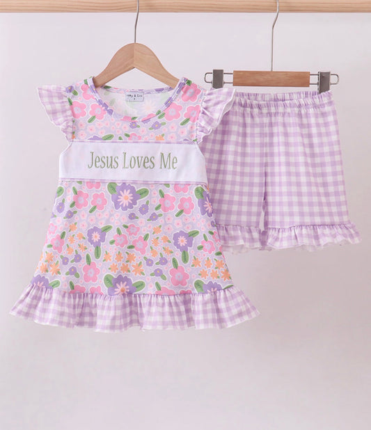 Girl Jesus Loves Me Set